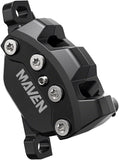 SRAM Maven Base Disc Brake and Lever - Rear or Front 2000mm Hose Post Mount 4-Piston Aluminum Lever SS Hardware Diffusion Black A1