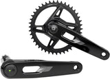 SRAM Rival 1x XPLR AXS Power Meter Wide Crankset - 175mm 12/13-Speed 42t 8-Bolt Direct Mount DUB PM Spindle Black E1