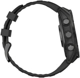 Garmin fenix 8 Smartwatch - 47mm AMOLED Slate Gray with Black Silicone Band