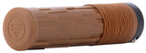 Teravail Lytho Grips - Lock-On, Caramel Brown, 35mm