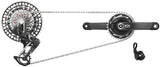 SRAM XXSL T-Type Eagle Transmission Powermeter AXS Groupset (RD w/Battery/USB-C Charger, EC POD Ult, PM Spider XXSL Q174 CL55 DUB MTB Wide 165 w/DM 34t CR, CN 126l, CS XS-1299 10-52t)