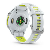 Garmin Forerunner 970  Titanium with Whitestone Case and Whitestone Translucent Amp Yellow Band