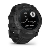 Garmin Instinct 3 - 50 mm, Solar, Tactical Edition Black with Black Band