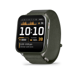 Garmin Venu X1 Moss with Titanium Caseback and Moss ComfortFit Nylon Band