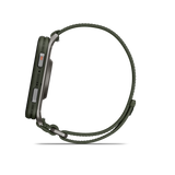Garmin Venu X1 Moss with Titanium Caseback and Moss ComfortFit Nylon Band