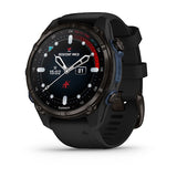 Garmin Descent Mk3i, 43 mm, Carbon Gray DLC Titanium with Black Silicone Band