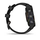Garmin Descent Mk3i, 43 mm, Carbon Gray DLC Titanium with Black Silicone Band