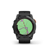 Garmin Fenix 7X Pro Solar, Glass, Slate Gray w/Black Band