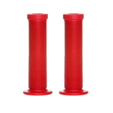 EVO, Gripton BMX Slip-On Rubber Grips, 130mm, Red