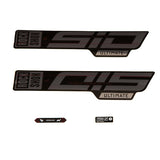 RockShox, SID 35 Ultimate Decal Kit, Gloss Polar for Gloss Black Lowers