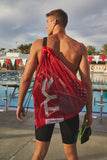 TYR Mesh Equipment Bag Pink/Purple