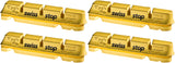 SwissStop FlashPro Set of 4 SRAM/Shimano Rim Brake Inserts Yellow King