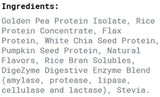 ATAQ by MODe Plant Based Protein Mix Vanilla Box of 8 Single Serving Packets