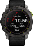 Enduro 2 – Carbon Gray DLC Titanium with Black UltraFit Nylon Strap