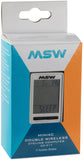 MSW Miniac Double Wireless Bike Computer Wireless Black