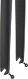 WHISKY No.7 CX Fork QR 11/8 Straight Carbon Steerer Canti MatteBlack