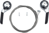 microSHIFT Down Tube Shifter Set 9Speed Double/Triple Shimano Compatible