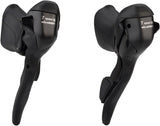 microSHIFT R7 Drop Bar Shift Lever Set 3 x 7Speed Short Reach Shimano