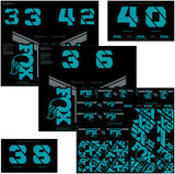 FOX Fork and Shock Decal Kit