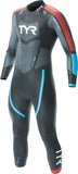 TYR Cat 3 Wetsuit - Black/Red/Blue Men's XXL