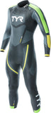 TYR Hurricane Cat 5 Wetsuit - Black/Green/Yellow Men's Small/Medium