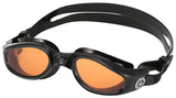 Aqua Sphere Kaiman Goggles - Black with Amber Lens