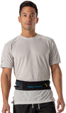 Nathan Pinnacle Running Belt - Black/Blue 2X-Small/X-Small