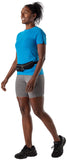 Nathan Mirage Pak Plus Adjustable Running Belt - Black/Reflective Silver One Size