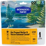 Backpacker's Pantry Organic Peanut Butter and Raisin Oatmeal Hot Cereal 1