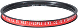We The People Logic Rim 20 Black 36h Sleeved