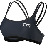 TYR Competitor Thin Strap WoMen's Tri/Sports Bra GRAY/Black