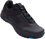 Crank Brothers Mallet E Lace Men's Shoe - Black/Blue/Black Size 7