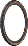 Pirelli, Cinturato Gravel M, Tire, 700x35C, Folding, Tubeless Ready, SpeedGrip, 127TPI, Tanwall