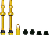 Muc-Off V2 Tubeless Valve Presta 44mm Gold Pair