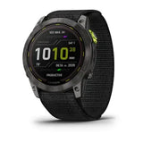 Enduro 2 – Carbon Gray DLC Titanium with Black UltraFit Nylon Strap